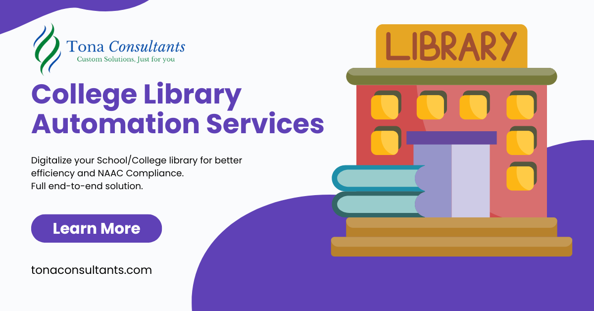 College Library Automation Services for NAAC Compliance College Library Automation Services