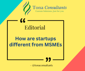 MSME Vs Startup